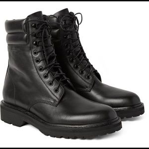 Saint Laurent Army Lace-up Boots Sz 38